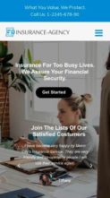 Insurance Agency Pro (TallyThemes) (screenshot mobile)