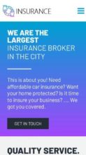 Insurance Pro (TallyThemes) - (screenshot mobile)