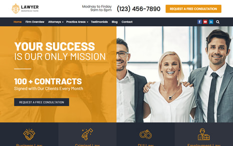 Lawyer Pro (TallyThemes)