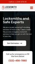 Locksmith Pro (screenshot mobile)