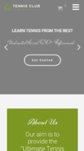 Tennis Club Pro (TallyThemes) - (screenshot mobile)
