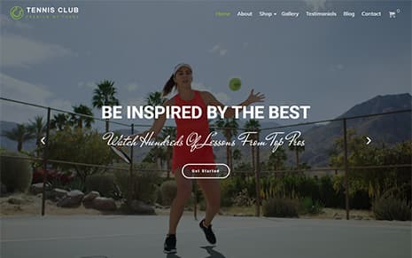 Tennis Club Pro (TallyThemes)