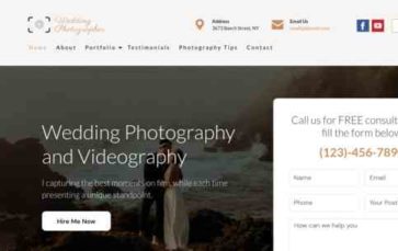 Wedding Photorgapher Pro (screenshot desktop)