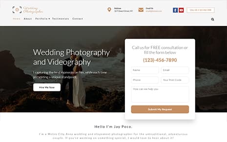 Wedding Photorgapher Pro (TallyThemes)