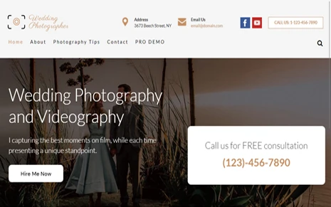 Wedding Photorgapher (TallyThemes)