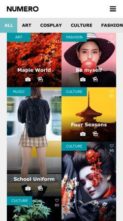 Numero (screenshot mobile)