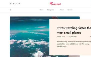 Travent (screenshot desktop)