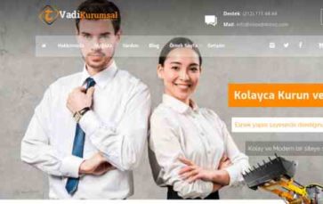 Vadi Kurumsal (screenshot desktop)