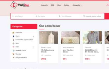 Vadi İlan (screenshot desktop)