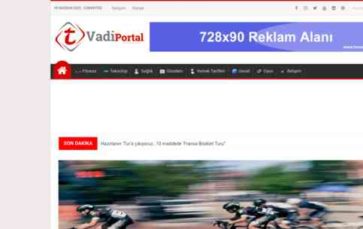 Vadi Portal (screenshot desktop)