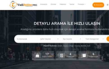 Vadi Rehber Pro (screenshot desktop)