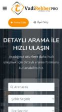 Vadi Rehber Pro (screenshot mobile)