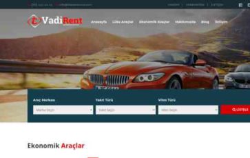 Vadi Rent (screenshot desktop)