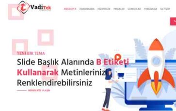 Vadi Tek (screenshot desktop)