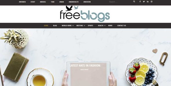 Free Blog Plus (Template Sell)