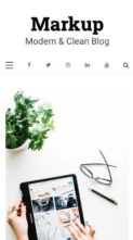 Markup (Template Sell) - (screenshot mobile)