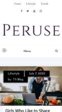 Peruse Plus (screenshot mobile)