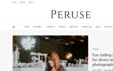 Peruse (screenshot desktop)