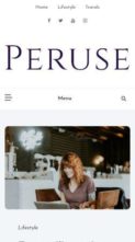 Peruse (screenshot mobile)