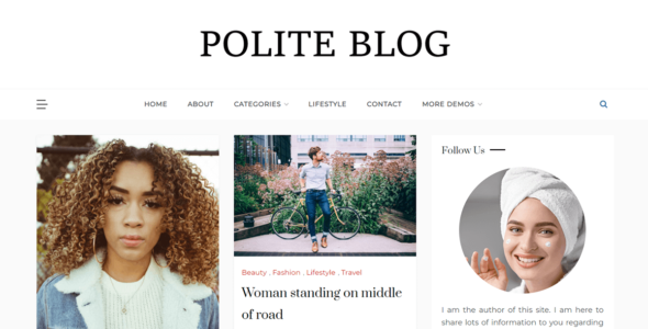 Polite Blog (Template Sell)
