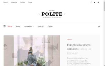 Polite Plus (screenshot desktop)