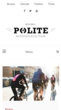 Polite Plus (screenshot mobile)