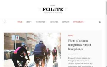 Polite (screenshot desktop)