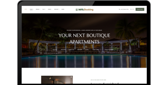 Hotel Booking (TemplateHouse)