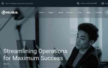 Nusa (screenshot desktop)