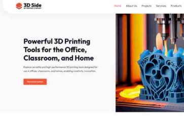 3DSide (screenshot desktop)