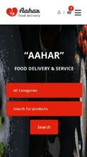 Aahar (screenshot mobile)
