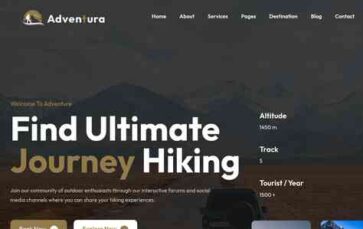 Adventura (screenshot desktop)