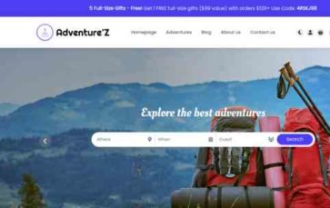 Adventure’Z (screenshot desktop)