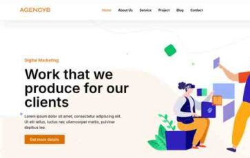 Agencyb (screenshot desktop)