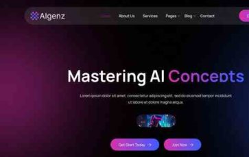 Aigenz (screenshot desktop)