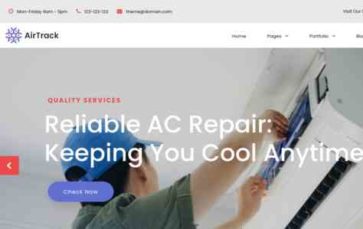 AirTrack (screenshot desktop)