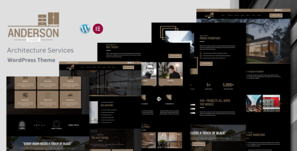 Anderson Studio (TemplateMonster)