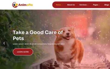 Animoro (screenshot desktop)