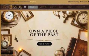 Antik (screenshot desktop)