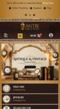 Antik (screenshot mobile)