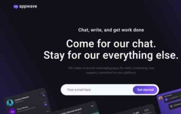 Appwave (screenshot desktop)