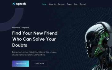 Aptech (screenshot desktop)