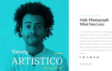 Artistico (Zemez) (screenshot desktop)