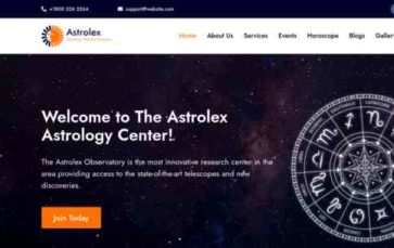 Astrolex (screenshot desktop)