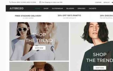 Attirezo (screenshot desktop)