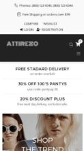 Attirezo (screenshot mobile)