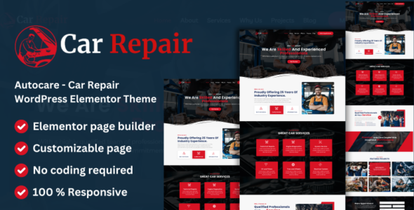 Autocare (TemplateMonster)