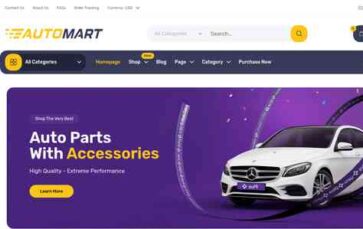 AutoMart (Hex WP) - (screenshot desktop)