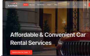 Autorent (screenshot desktop)