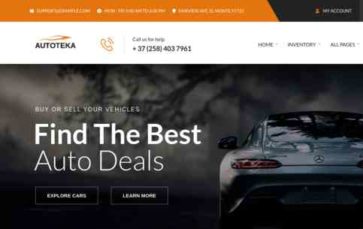 Autoteka (screenshot desktop)